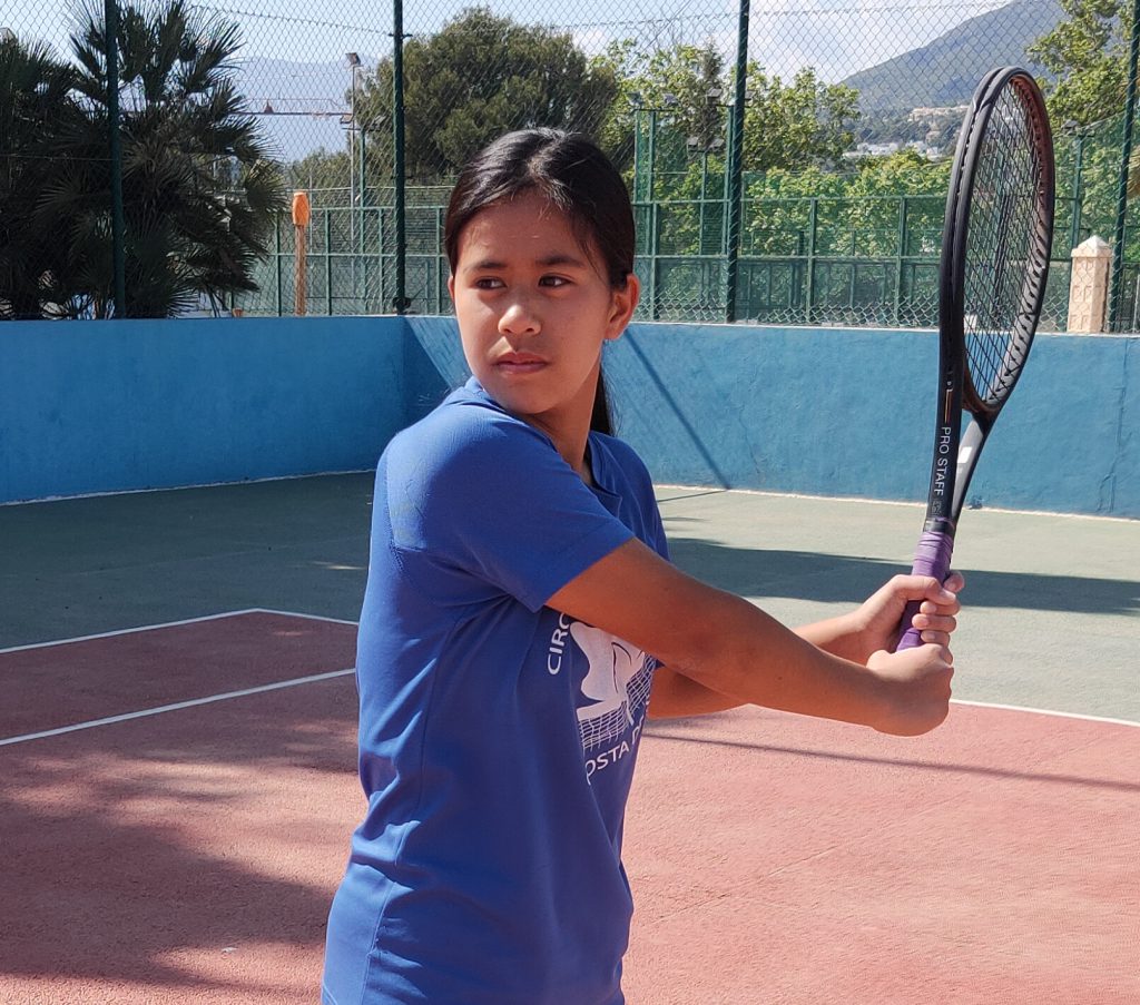 Jeannieross Barcia future champion | Marbella Tennis Lessons
